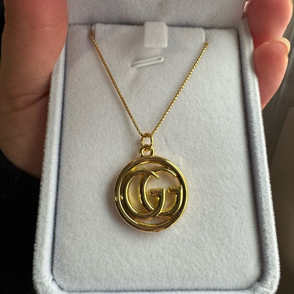 Gucci Jewelry - Up cycled Gucci charm necklace